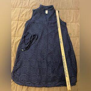 Faded Glory Blue Lace Dress